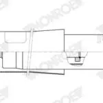 T1410 SCANIA ROAD SHOCK ABSORBER (MONROE)