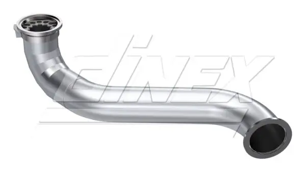 2AA010 DAF EXHAUST PIPE (DINEX)