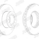 569263J MAN BRAKE DISC 430MM (JURID)