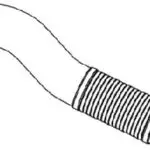 82251 VOLVO EXHAUST FLEX PIPE (DINEX)