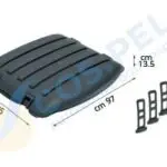 203.57601 SCANIA TAG AXLE FLAT MUDGUARD TOP C/W 4 RUBBER (COSPEL)