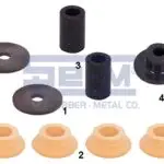 16136 SCANIA CABIN REAR BUSHING KIT (SEM LASTIK)