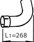 47258 MAN EXHAUST DOWN PIPE (DINEX)