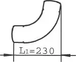47684 MAN EXHAUST TAILPIPE (DINEX)