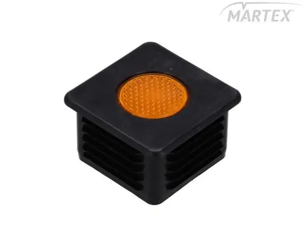 751649 SCHMITZ GENUINE SQUARE PLASTIC BUMPER END CAP