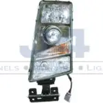 V2H701SE VOLVO V2 LH HEADLAMP ELECTRIC SQUARE PLUG (QTC)