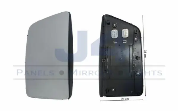 VL1213OE VOLVO LH V4 MAIN MIRROR GLASS (QTC)
