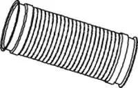68095 VOLVO EXHAUST FLEXI (DINEX)