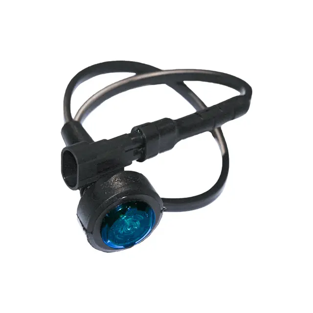 857-08-10 GREEN LED ROUND MARKER LAMP 24V (RUBBER-LITE) 857-08-10 GREEN LED ROUND MARKER LAMP 24V (RUBBER-LITE)