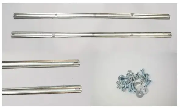 GPD-02 TRAILER LONG MUDFLAP FITTING KIT (SERTPLAS)