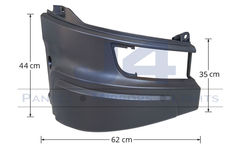 SC1195 SCANIA RH BUMPER (QTC)